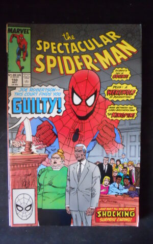 THE SPECTACULAR SPIDER MAN 150 1989 Marvel Comics  [SA19]