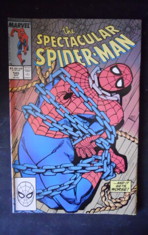 THE SPECTACULAR SPIDER MAN 145 1988 Marvel Comics  [SA19]