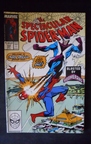 THE SPECTACULAR SPIDER MAN 144 1988 Marvel Comics  [SA19]