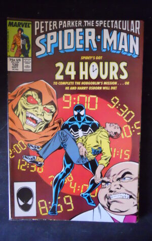 THE SPECTACULAR SPIDER MAN 130 1987 Marvel Comics  [SA19]