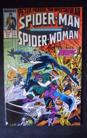 THE SPECTACULAR SPIDER MAN 126 1987 Marvel Comics  [SA19]
