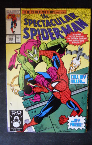 THE SPECTACULAR SPIDER MAN 180 1991 Marvel Comics  [SA19]
