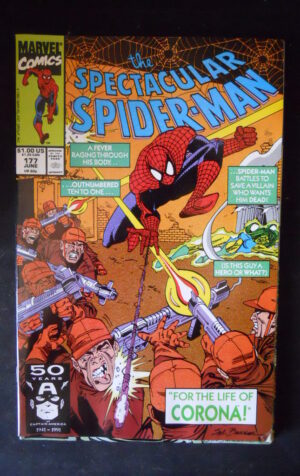 THE SPECTACULAR SPIDER MAN 177 1991 Marvel Comics  [SA19]