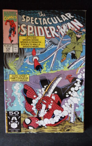 THE SPECTACULAR SPIDER MAN 175 1991 Marvel Comics  [SA19]