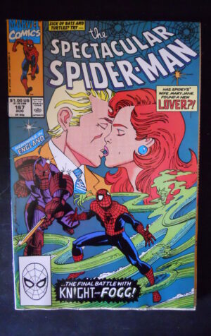 THE SPECTACULAR SPIDER MAN 167 1990 Marvel Comics  [SA19]