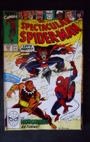 THE SPECTACULAR SPIDER MAN 161 1990 Marvel Comics  [SA19]