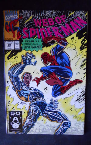 WEB OF SPIDER MAN 80 1991 Marvel Comics  [SA19]