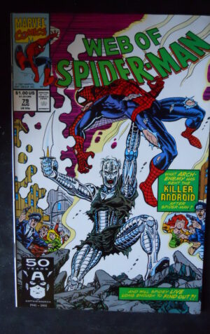 WEB OF SPIDER MAN 79 1991 Marvel Comics  [SA19]