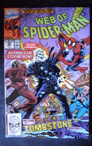 WEB OF SPIDER MAN 68 1990 Marvel Comics  [SA19]