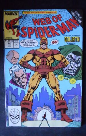 WEB OF SPIDER MAN 60 1990 Marvel Comics  [SA19]