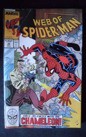 WEB OF SPIDER MAN 54 1989 Marvel Comics  [SA19]