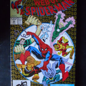 WEB OF SPIDER MAN 50 1989 Marvel Comics  [SA19]