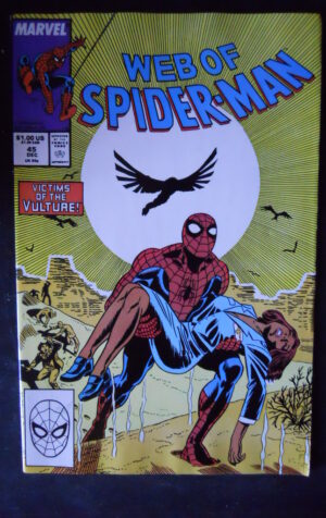 WEB OF SPIDER MAN 45 1988 Marvel Comics  [SA19]