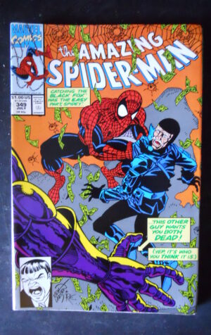 AMAZING SPIDER MAN 349 1991 Marvel Comics  [SA19]