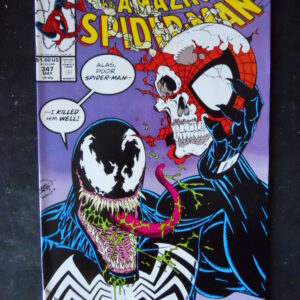 AMAZING SPIDER MAN 347 1991 VENOM Marvel Comics  [SA19]