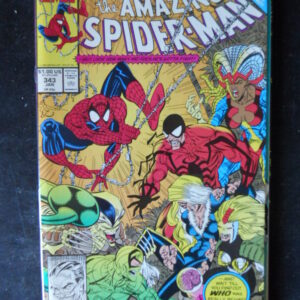 AMAZING SPIDER MAN 343 1991 Marvel Comics  [SA19]