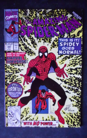 AMAZING SPIDER MAN 341 1990 Marvel Comics  [SA19]