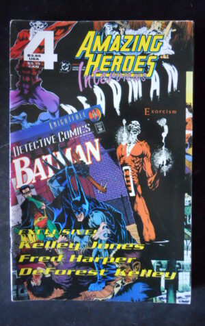 AMAZING HEROES 4 1993 Star Trek Bones DeForest Kelley [G108E]