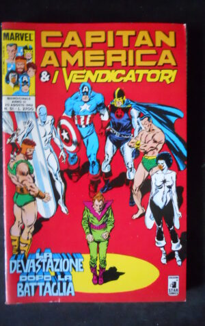 CAPITAN AMERICA & I VENDICATORI 51 1992 Marvel Italia  [G108E]