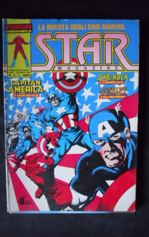 STAR MAGAZINE 3 1990 rivista supereroi Marvel Star Comics [G108E]