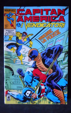 CAPITAN AMERICA & I VENDICATORI 25 1991 Marvel Italia  [G108F]