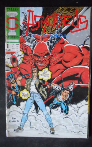 ASMODEUS n°1 1994 B aldini & Sacco fumetto Italian Studios  [G111A]