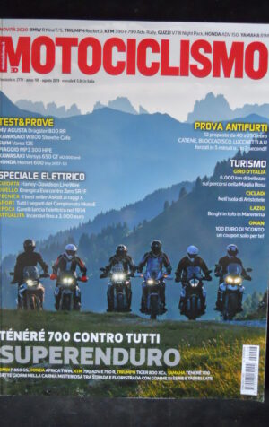 MOTOCICLISMO 8 2019 MV Agusta Dragster 800 Kawasaki W800 SWM Varez 125 [G67-6]
