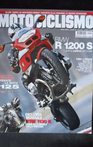 MOTOCICLISMO 4 2006 BMW R 1200 S Aprilia XXV 4.5 Ducati Monster 695 [G67-7]