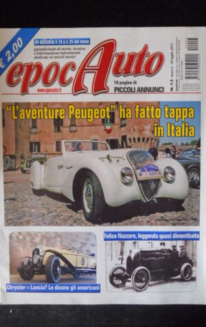 EPOCAUTO 13 2011 – Rivista di annunci auto d’epoca  [SC25]