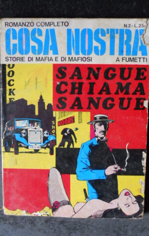 COSA NOSTRA 2 1973 Fumetto Erotico NOIR edizioni BOSS  [SIT10]