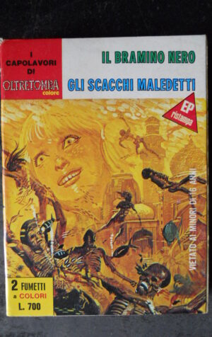 I CAPOLAVORI DI OLTRETOMBA COLORE SUPPL.73 1979 Fumetto Erotico edizioni  [SIT10]
