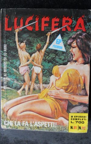 LUCIFERA COLLEZIONE 46 1980 Fumetto Erotico edizioni  [SIT10]