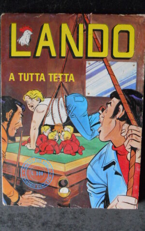 LANDO 124 1978 Fumetto Erotico edizioni  [SIT10]