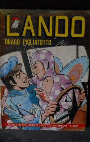 LANDO 138 1978 Fumetto Erotico edizioni  [SIT10]