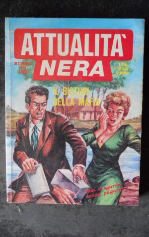 ATTUALITA NERA 66 1979 Fumetto Erotico edizioni  [SIT10]