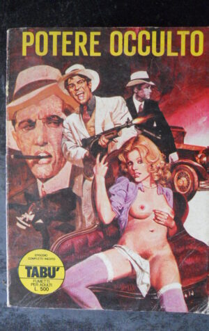 TABU 42 1977 – POTERE OCCULTO  Fumetto Erotico edizioni  [SIT11]