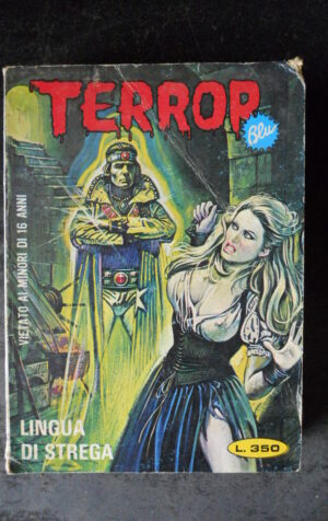 TERROR BLU 46 1979 Fumetto Erotico edizioni  [SIT11]