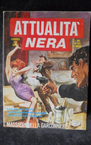 ATTUALITA NERA 112 1980 Fumetto Erotico edizioni  [SIT11]