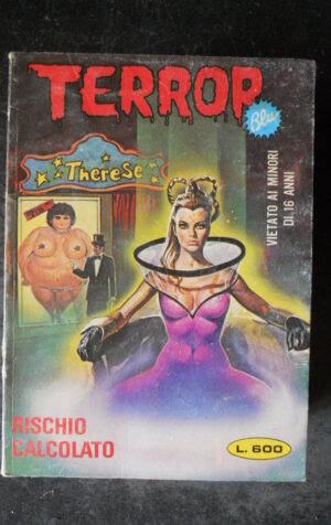 TERROR BLU 117 1981 Fumetto Erotico edizioni  [SIT11]