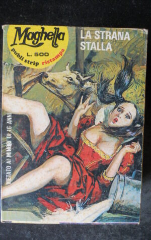 MAGHELLA COLLEZIONE 24 1980 Fumetto Erotico edizioni  [SIT11]