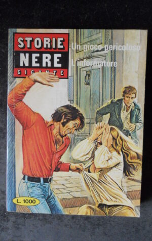 STORIE NERE GIGANTE 32 1981 Fumetto Erotico edizioni  [SIT11]