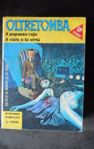 OLTRETOMBA COLLEZIONE 40 1980 Fumetto Erotico edizioni  [SIT12]