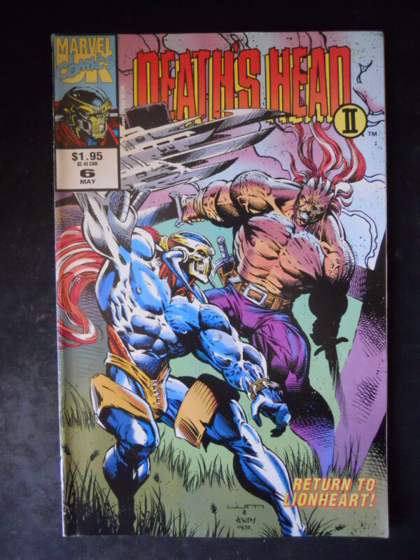 DEATH’S HEAD II 6 1993 Marvel Comics  [G99O]