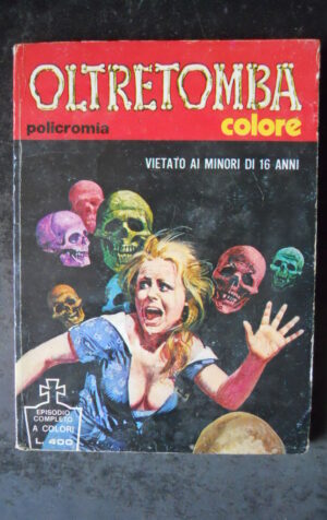 OLTRETOMBA COLORE 73 1979 Fumetto Erotico edizioni  [SIT12]