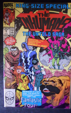 INHUMANS Special 1 1990 Marvel Comics  [G99O]