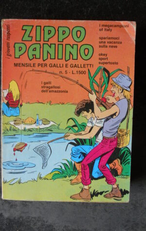 ZIPPO PANINO 5 1987 Fumetto Erotico edizioni BIANCONI [SIT12]