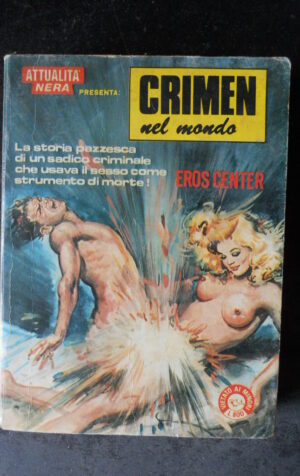 CRIMEN NEL MONDO 13 1983 Fumetto Erotico edizioni  [SIT12]