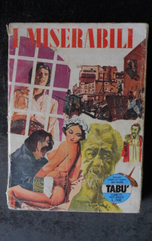 I MISERABILI COLLANA TABU 10 1974 Fumetto Erotico edizioni  [SIT12]