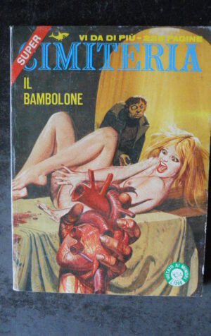 CIMITERIA SUPER 14 1983 Fumetto Erotico edizioni  [SIT12]