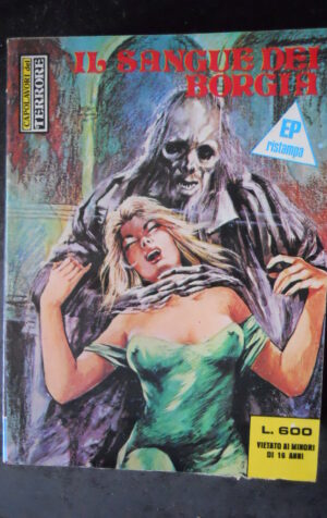 CAPOLAVORI DEL TERRORE 5 1980 Fumetto Erotico edizioni  [SIT13]